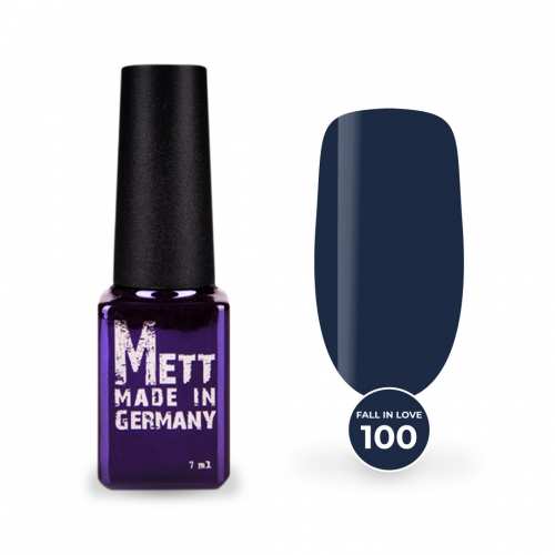 Гель-лак Mett Expert Fall in love collection №100 Кобальт 7 г