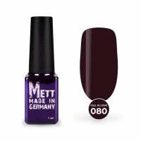 Гель-лак Mett Expert Fall in love collection №080 Червоно-чорний 7 г