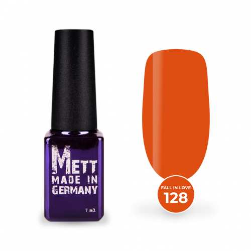 Гель-лак Mett Expert Fall in love collection №128 Манго 7 г
