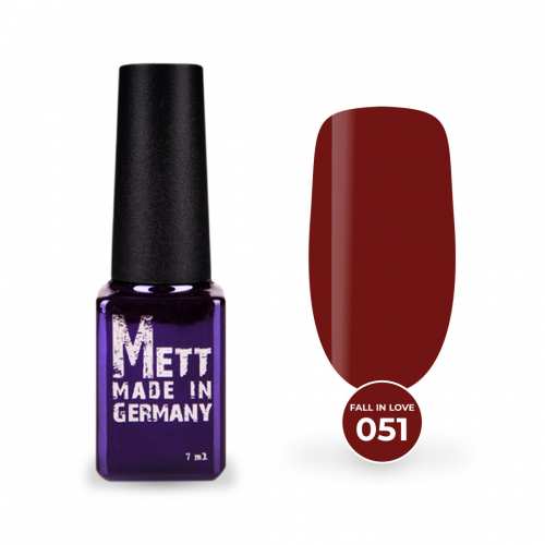 Гель-лак Mett Expert Fall in love collection №051 Червоне дерево 7 г
