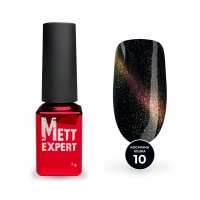Гель-лак Mett Expert Katze 5D №10 Фіолетово-бронзовий 7 г