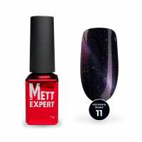 Гель-лак Mett Expert Katze 5D №11 Бірюзово-синій 7 г