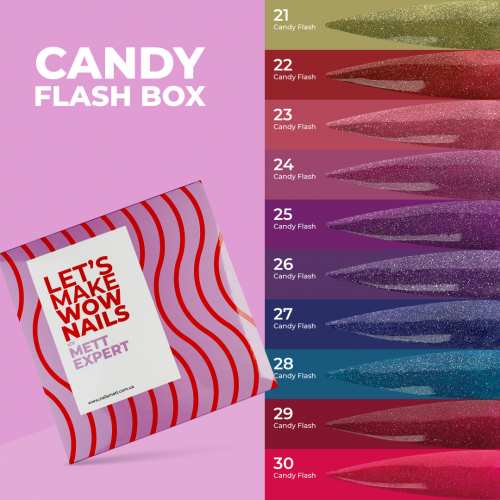 Сяючий набір Mett Expert Candy Flash box 10*7g