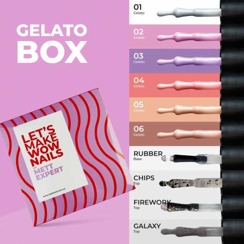 Набір для швидкого зміцнення Mett Expert Gelato WOW box 10*7g