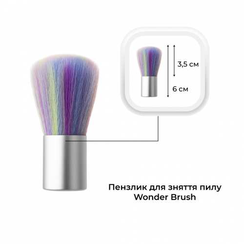 Пензлик для зняття пилу Mett Expert Wonder Brush 6 см
