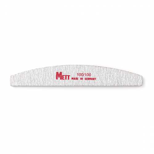 Двостороння пилка для нігтів Mett Expert 100/100 місяць