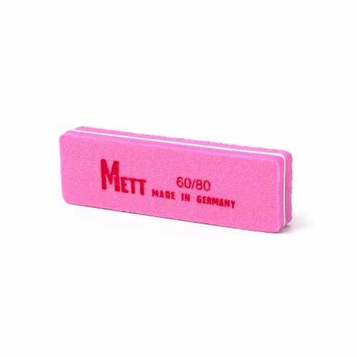 Баф Mett Expert прямокутний 60/80 грит рожевий