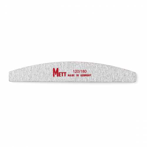 Двостороння пилка для нігтів Mett Expert 120/180 місяць