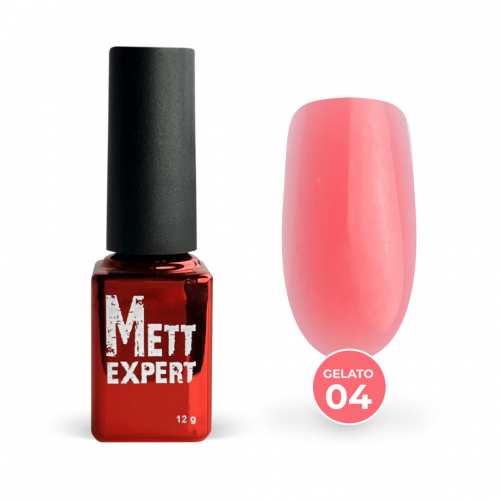 Рідкий гель Mett Expert Liquid gels Gelato №04 Strawberry Полунично-рожевий 12 г