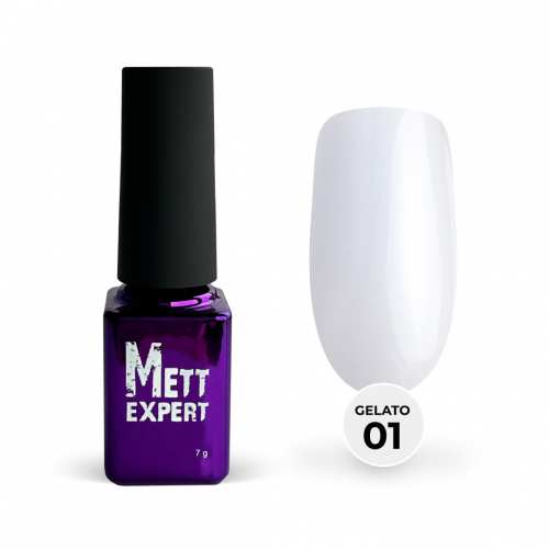 Рідкий гель Mett Expert Liquid gels Gelato №01 Vanilla Молочний 7 г