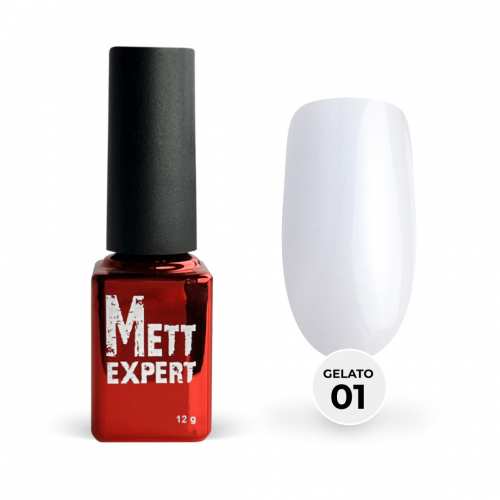 Рідкий гель Mett Expert Liquid gels Gelato №01 Vanilla Молочний 12 г