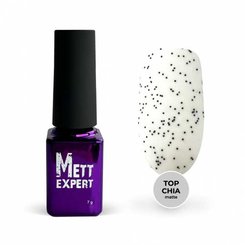 Топ CHIA Matte Mett Expert матовий з дрібною крапкою «Dragon fruit» 7 г