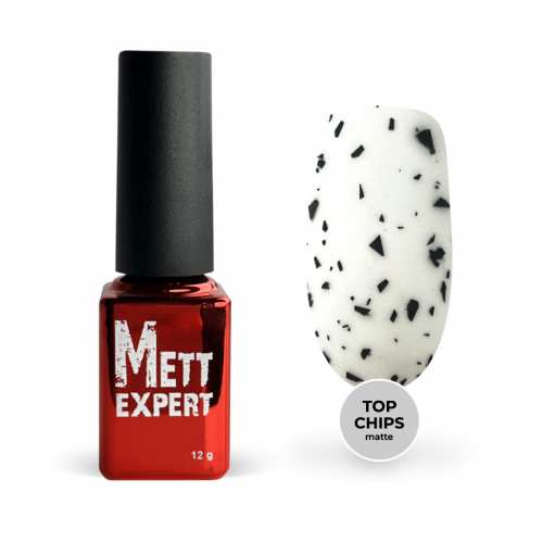 Топ CHIPS Matte Mett Expert матовий з крихтою «Перепелине яйце» 12 г