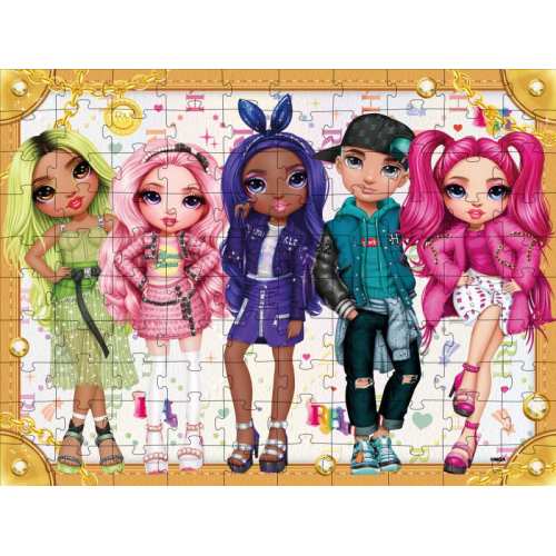 Пазли Rainbow High Shine, 100 елементів