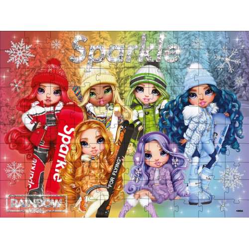 Пазли Rainbow High Winter Break, 100 елементів
