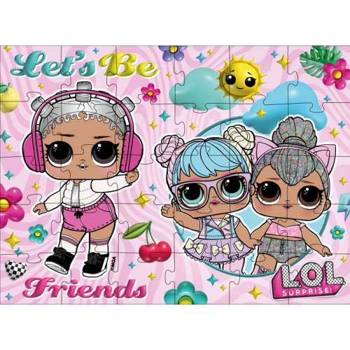 Пазли L.O.L Surprise! Lets Be Friends, 30 елементів