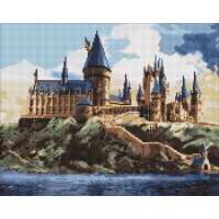 Алмазна мозаїка - Harry Potter: Гоґвортс вдень ©Warner Bros.