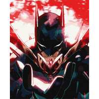 Картина за номерами - Batman: Темний Лицар з фарбами металік ©Warner Bros.