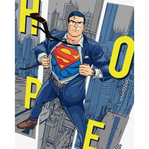 Картина за номерами - Superman: Hope ©Warner Bros.