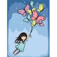 Картина за номерами - Flight Of The Butterflies Santoro Gorjuss Collection