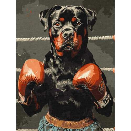 Картина за номерами - Рингова сила ©art_selena_ua