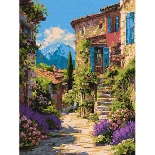 Картина за номерами - Кам’яна тиша ©art_selena_ua