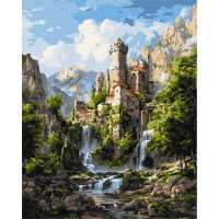 Картина за номерами - Таємниці скель ©art_selena_ua