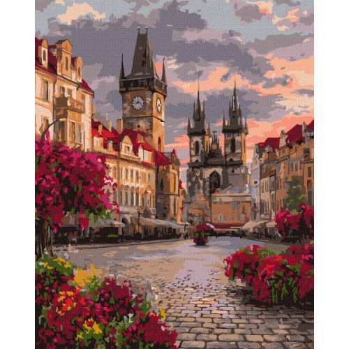 Картина за номерами - Велич Праги ©art_selena_ua