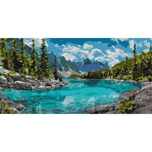 Картина за номерами - Дихання Альп ©art_selena_ua
