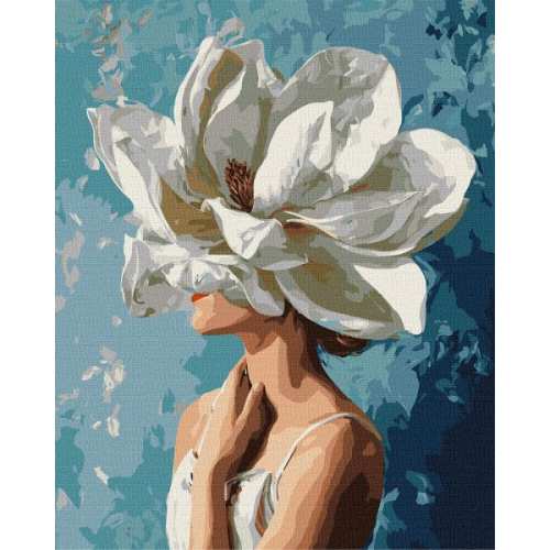 Картина за номерами - Ніжність та загадка ©art_selena_ua