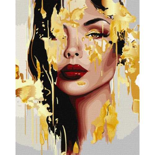 Картина за номерами - Неземна краса з фарбами металік extra ©art_selena_ua