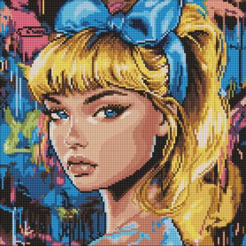 Алмазна мозаїка - Сучасна Попелюшка ©art_selena_ua
