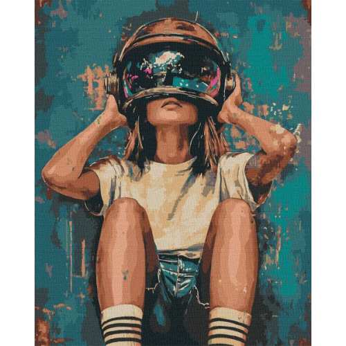 Картина за номерами - Простір в очах ©art_selena_ua