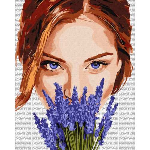 Картина за номерами - Барвиста поезія: Лаванда ©art_selena_ua