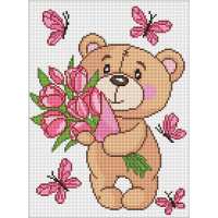 Алмазна мозаїка - Чарівний ведмедик