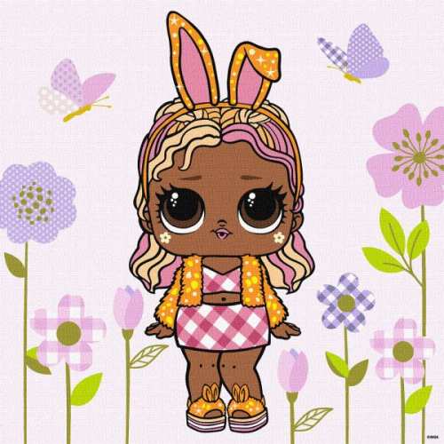 Картина за номерами - L.O.L. Surprise! Spring Bling BossBunny