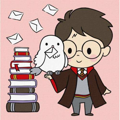 Картина за номерами - Harry Potter: Гаррі та листи ©Warner Bros.