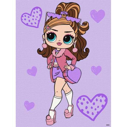 Картина за номерами - L.O.L. Surprise! Tweens Fancy Gurl