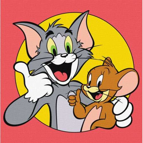 Картина за номерами - Tom and Jerry: Разом веселіше ©Warner Bros.