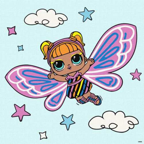Картина за номерами - L.O.L. Surprise! O.M.G. Fairies Flutterstar