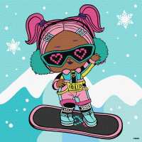 Картина за номерами - L.O.L. Surprise! Jolly Vibes. V.R.Q.T.