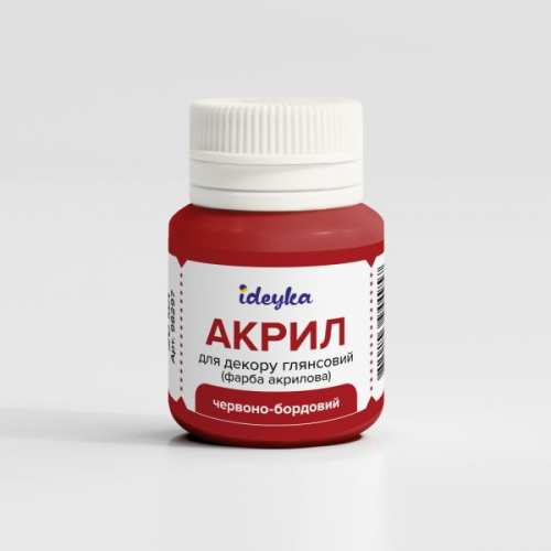 Акрил для декору - Бордо