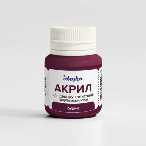 Акрил для декору - Бурий