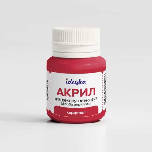 Акрил для декору - Кардинал