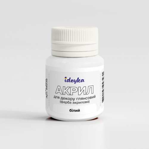 Акрил для декору - Білий