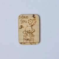 Фігурка з фанери - LOVE #20