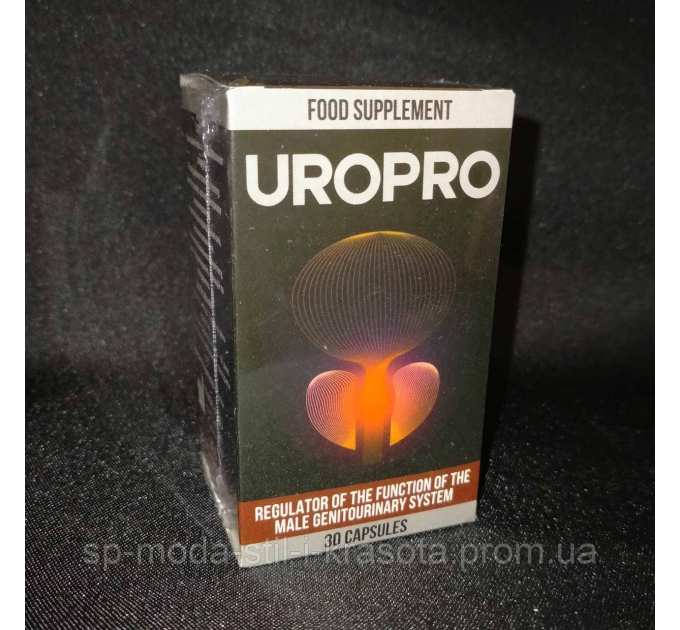 UroPro (УроПро) натуральний препарат для сечостатевої системи, 30 капс