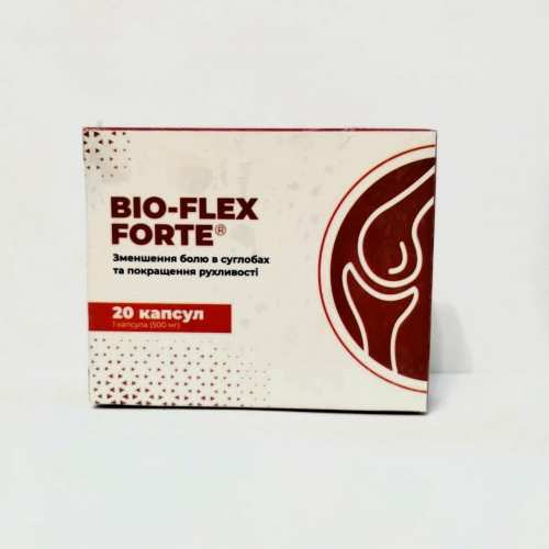 Bio-Flex Forte (Біо-Флекс Форте, Биофлекс) для зменшення болю в суглобах (EU), 20 капс