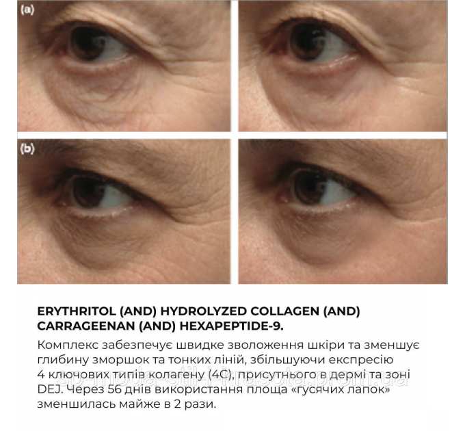 ПРОБНИК Крем для комплексного омолодження шкіри навколо очей Hillary ReNuAge Time Warp Eye Cream, 2 мл