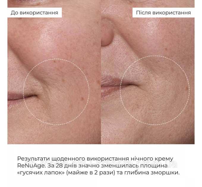 ПРОБНИК Нічний крем для антивікового догляду для всіх типів шкіри Hillary ReNuAge CollaGenious Plump Night